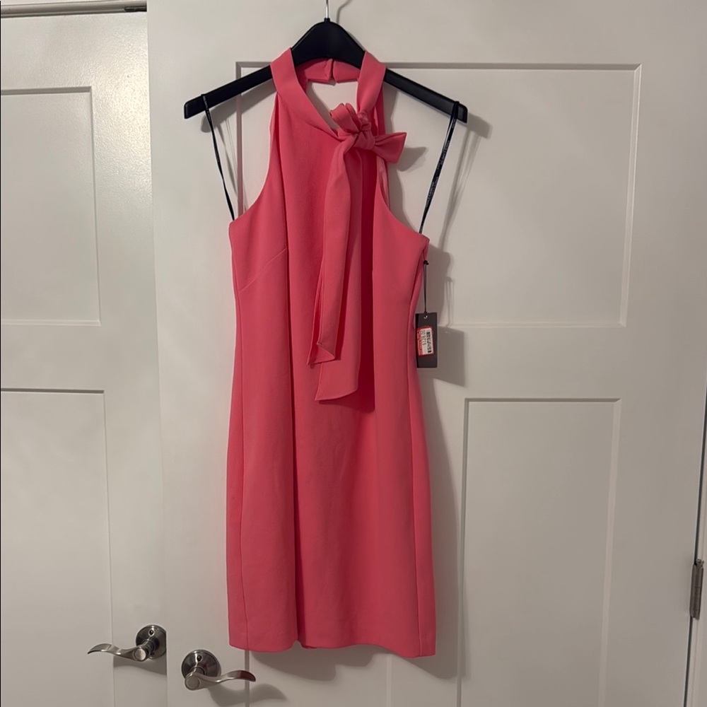 New with tags Vince Camuto Pink Halter Mini Dress